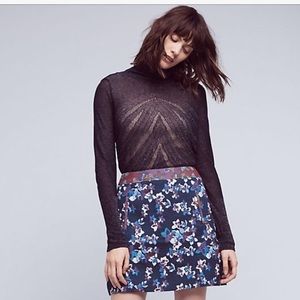 Anthropologie Maeve floral skirt NWT